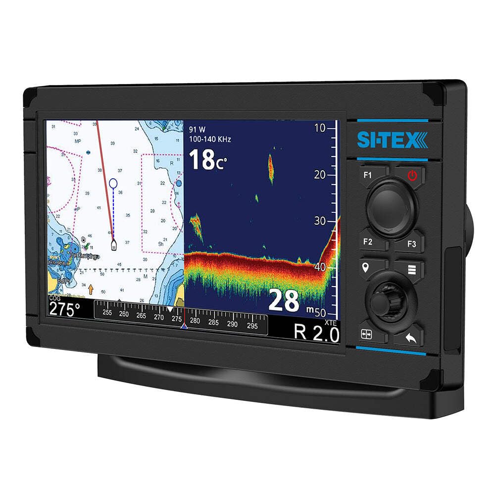 SI-TEX NAVPRO900FU Si-Tex NavPro 900F 9" Hybrid Touch Screen Chart Plotter/Fishfinder with 1000 Watt Chirp Sonar