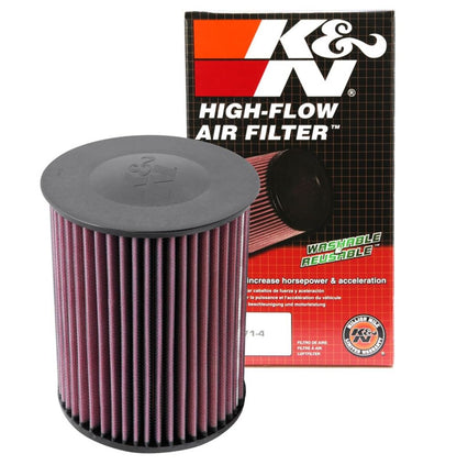 K&N FILTER E-2993 K&N High-Flow Original Lifetime Engine Air Filter: Reusable, Clean Every 75,000 Miles, Washable, Premium: Compatible with 2007-2019 Ford/Lincoln/Volvo (Escape, Focus, MKC, V40, V70, C30, S40) E-2993