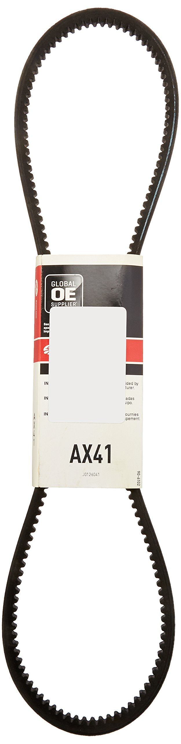 Gates AX41 CLASSICAL SECTION MOLDED NOTCH V-BELT