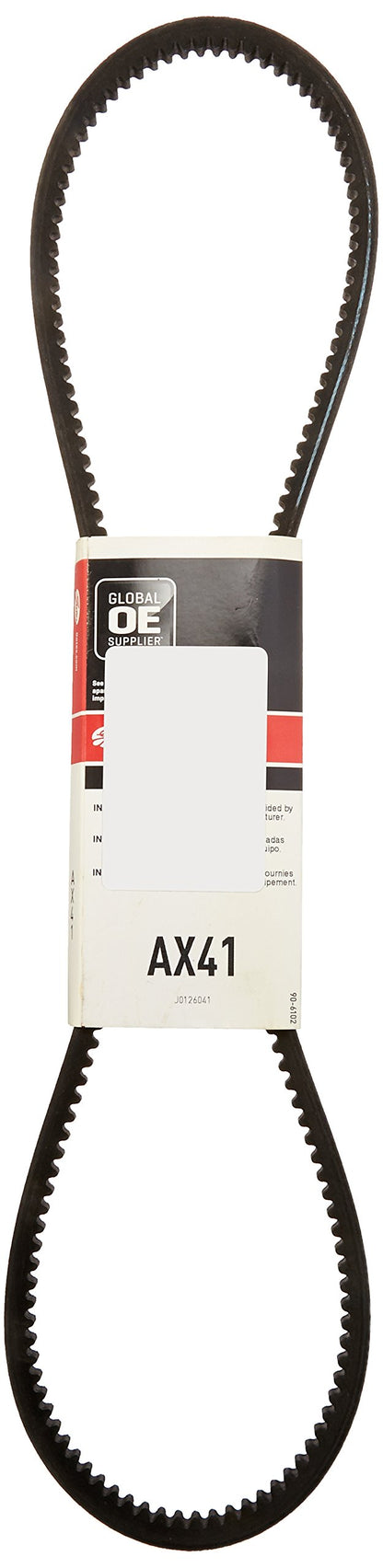 Gates AX41 CLASSICAL SECTION MOLDED NOTCH V-BELT