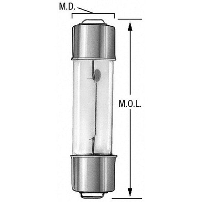 WAGNER BP211-2 Wagner Lighting BP211-2 Multi-Purpose Light Bulb Card of 2
