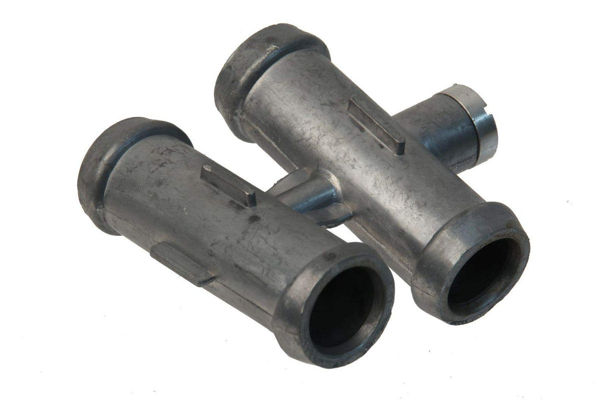 URO Parts 17127515494PRM Cooling Hose Connector, Aluminum