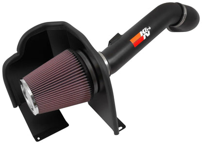 K&N FILTER 77-3090KTK K&N Cold Air Intake System: High-Flow Air Filter, Increase Performance & Towing: Compatible with 2016-2019 Chervolet/GMC: Silverado 2500 & 3500, Sierra 2500 & 3500, 77-3090KTK