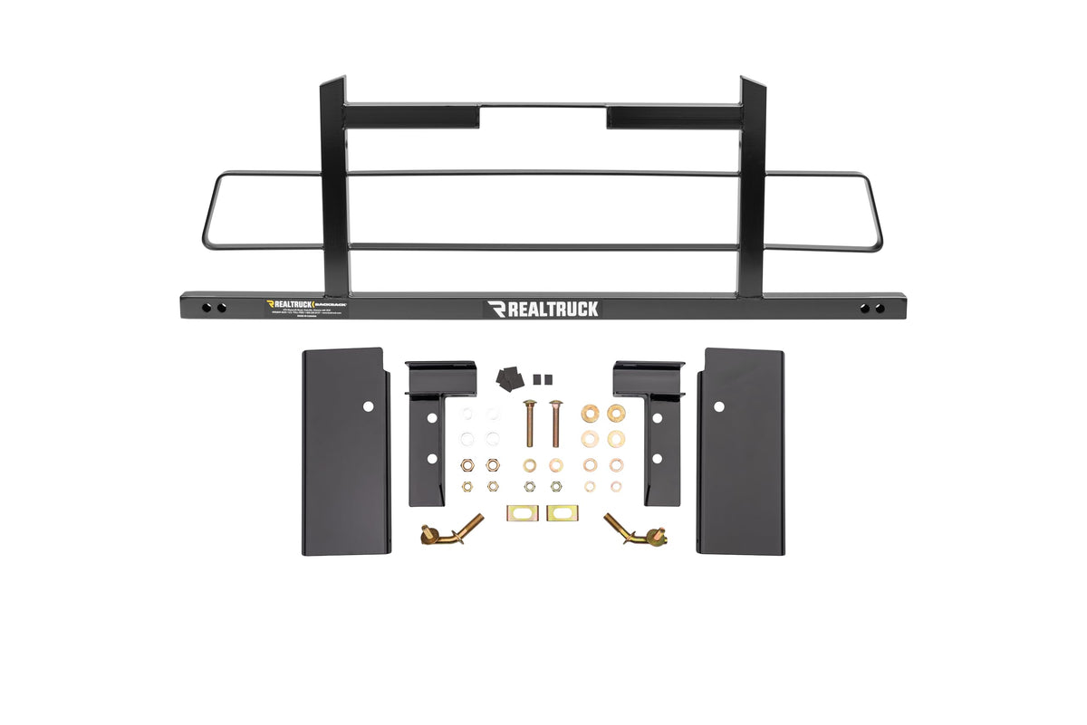 BACKRACK 30222 RealTruck BACKRACK Hardware Kit for use w/Standard Bed, Black, No Drill | 30222 | Fits 2023-2025 Ford F-250/F-350/F-450