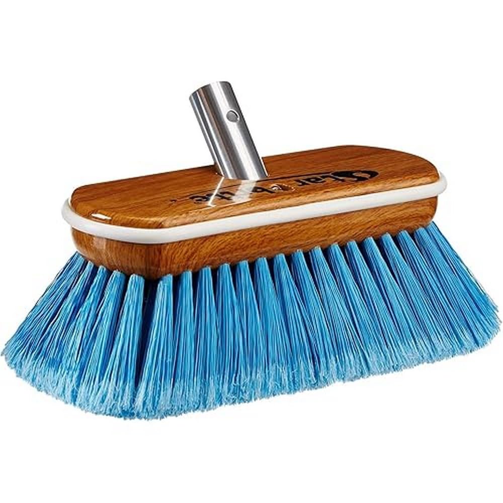 STAR BRITE 040171 STAR BRITE 8" Medium Bristle Wash Brush for Boat, RV & Auto Surfaces