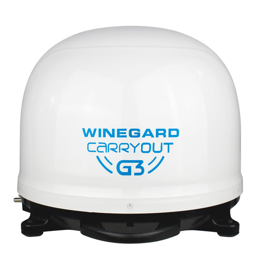 WINEGARD GM-9000 Winegard Carryout G3 GM-9000 Multi-Provider Satellite TV Antenna - White