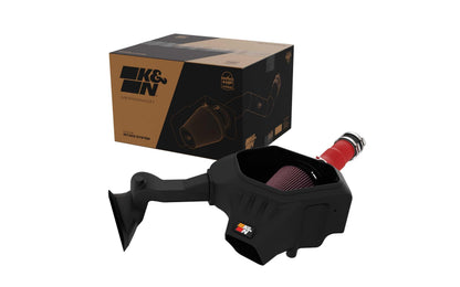 K&N 69-8625TWR Cold Air Intake System: Dry-Flow Air Filter
