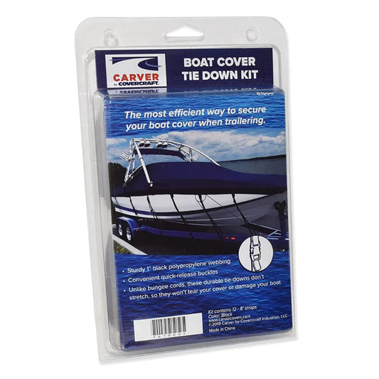 CARVER 61000 Boating Accessories CARVER Industries Boat Cover TIE-Down KIT