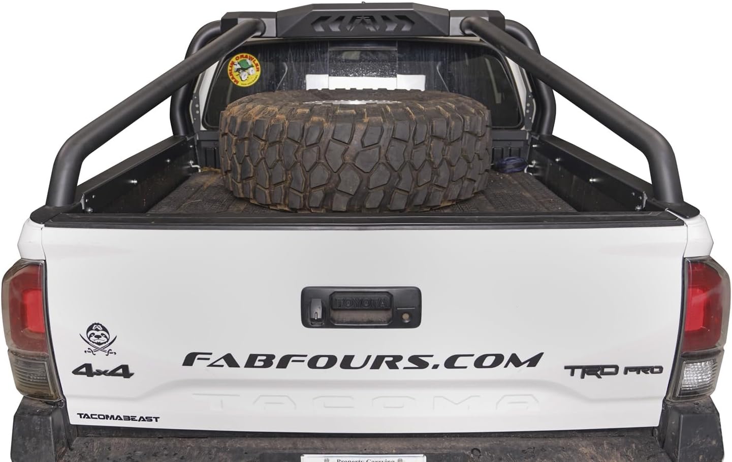 Fab Fours TTSR16-1 Sport Rack fits 16-23 Toyota Tacoma - 11 Gauge Steel