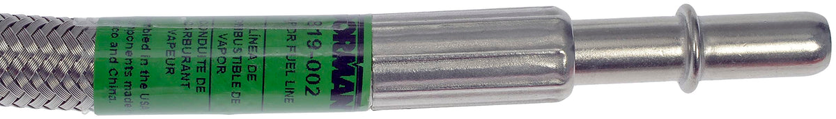 DORMAN 819-002 Dorman 819-002 Front Flexible Stainless Steel Braided Fuel Line Compatible with Select Chevrolet/GMC Models (OE FIX)