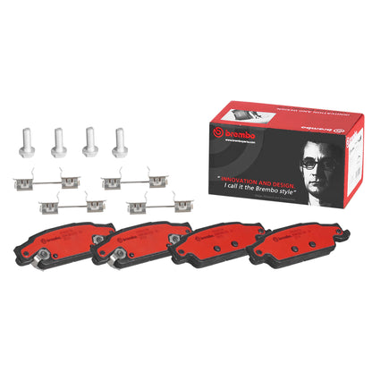 BREMBO P09007N Brembo P09007N Premium Ceramic Rear Disc Brake Pad Set CADILLAC OE# 89060217