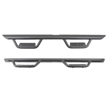 GO RHINO D224416T Go Rhino Dominator Xtreme D2 Sidestep & Brackets | Mild Steel, Textured Black | D224416T | Fits 2007-2021 Toyota Tundra Crew Cab Pickup