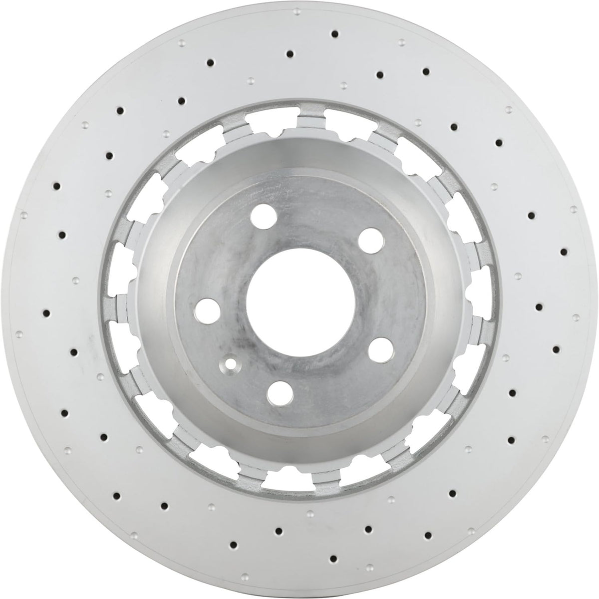 BREMBO 09D17433C02 Brembo 09.D174.33 Dual Cast vented drilled Front Brake Rotor AUDI OE# 8V0615301S