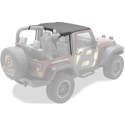 BESTOP 52586-35 Bestop Header Targa Bikini 5258635 for Jeep Wrangler JK 2-Door 2010-2018