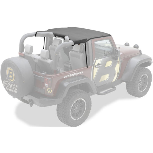 BESTOP 52586-35 Bestop Header Targa Bikini 5258635 for Jeep Wrangler JK 2-Door 2010-2018
