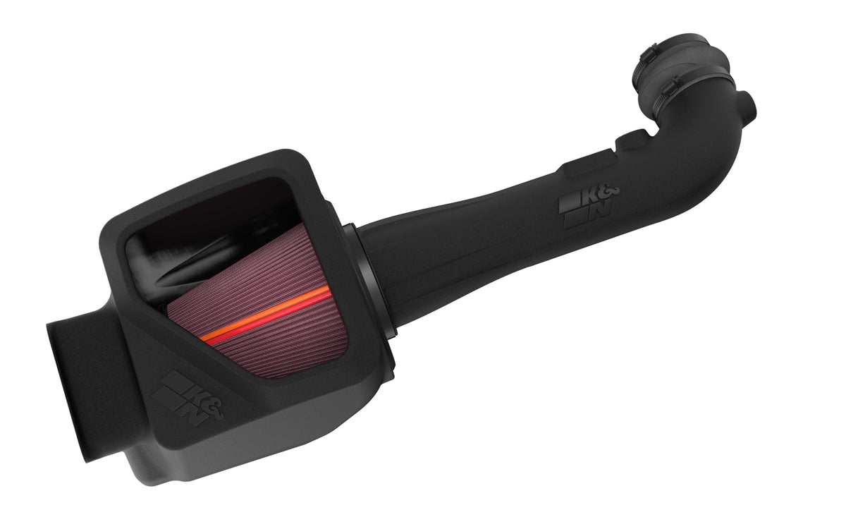 K&N FILTER 50-3082 K&N NextGen Cold Air Intake System: High-Flow Cotton Filter: Compatible with 2014-2020 CADILLAC/CHEVRLOET/GMC Escalade; Silverado 1500; Suburban; Tahoe; Sierra 1500; Yukon; Yukon XL; 50-3082