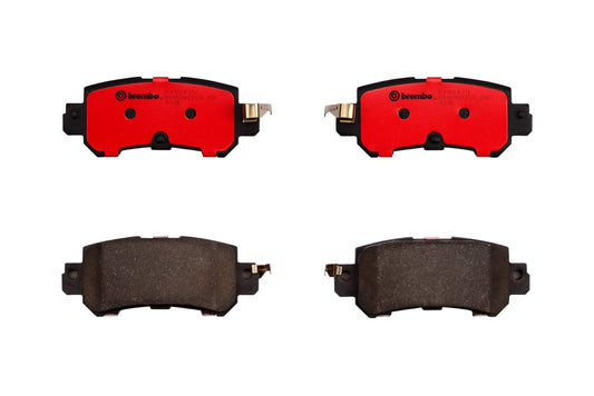 BREMBO P49047N Brembo P49047N Premium Ceramic Rear Disc Brake Pad Set MAZDA OE# K0Y12648ZC