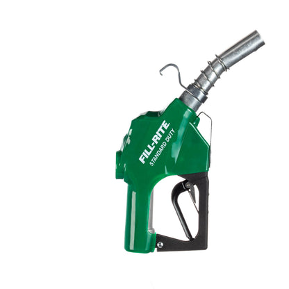 FILL RITE SDN100GAN Fill-Rite SDN100GAN 1” 5 to 25 GPM Automatic Standard Duty Fuel Transfer Nozzle, Green - For Gasoline, Diesel, Biodiesel up to B20, E15 & Kerosene