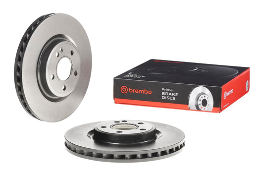 BREMBO 09B80741C02 Brembo 09.B807.41 UV Coated vented Front Brake Rotor MERCEDES-BENZ/MERCEDES-BENZ (BBDC) OE# A2464212612