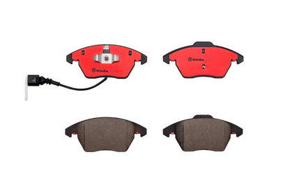 BREMBO P85075N Brembo P85075N Premium Ceramic Front Disc Brake Pad Set AUDI/SEAT/SKODA/SPYKER/VW/VW (FAW) OE# 1K0698151C