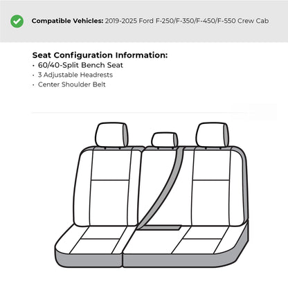 Covercraft SSC8497CAGY Covercraft Carhartt SeatSaver Custom Seat Covers