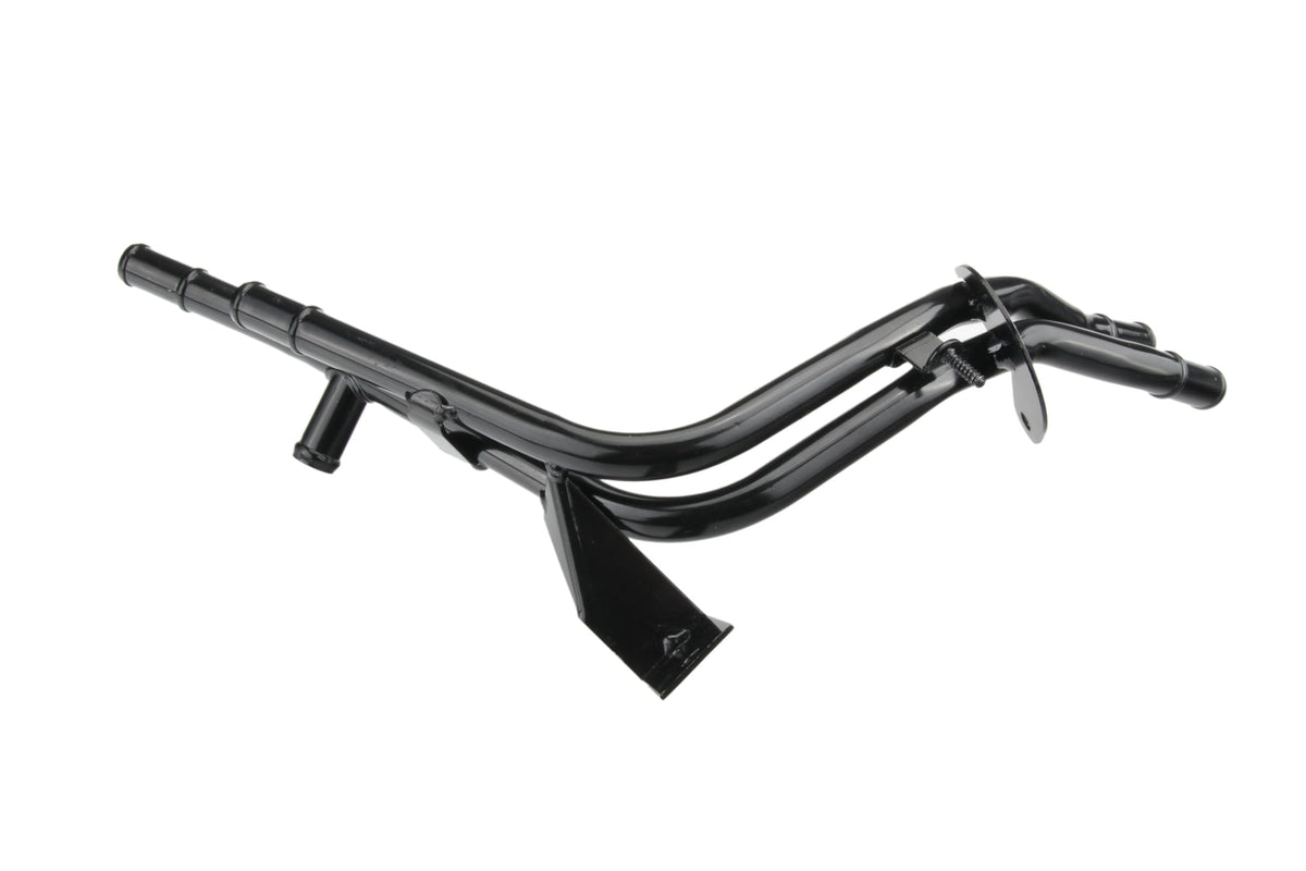 URO Parts 1K0121070BD-PRM Coolant Pipe, Upgraded Metal construction vs
