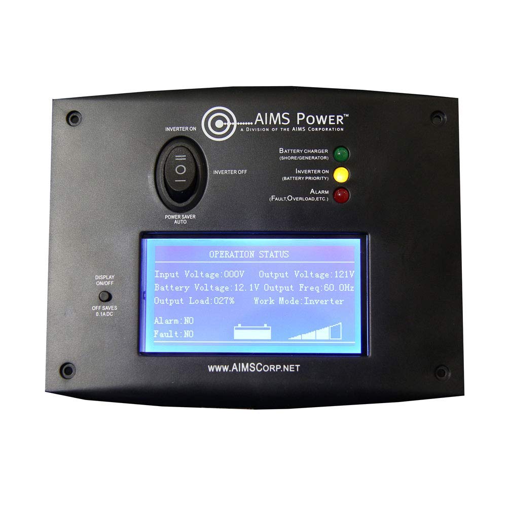 AIMS POWER REMOTELF AIMS Remote Switch with LCD Monitoring Screen Low Frequency Only