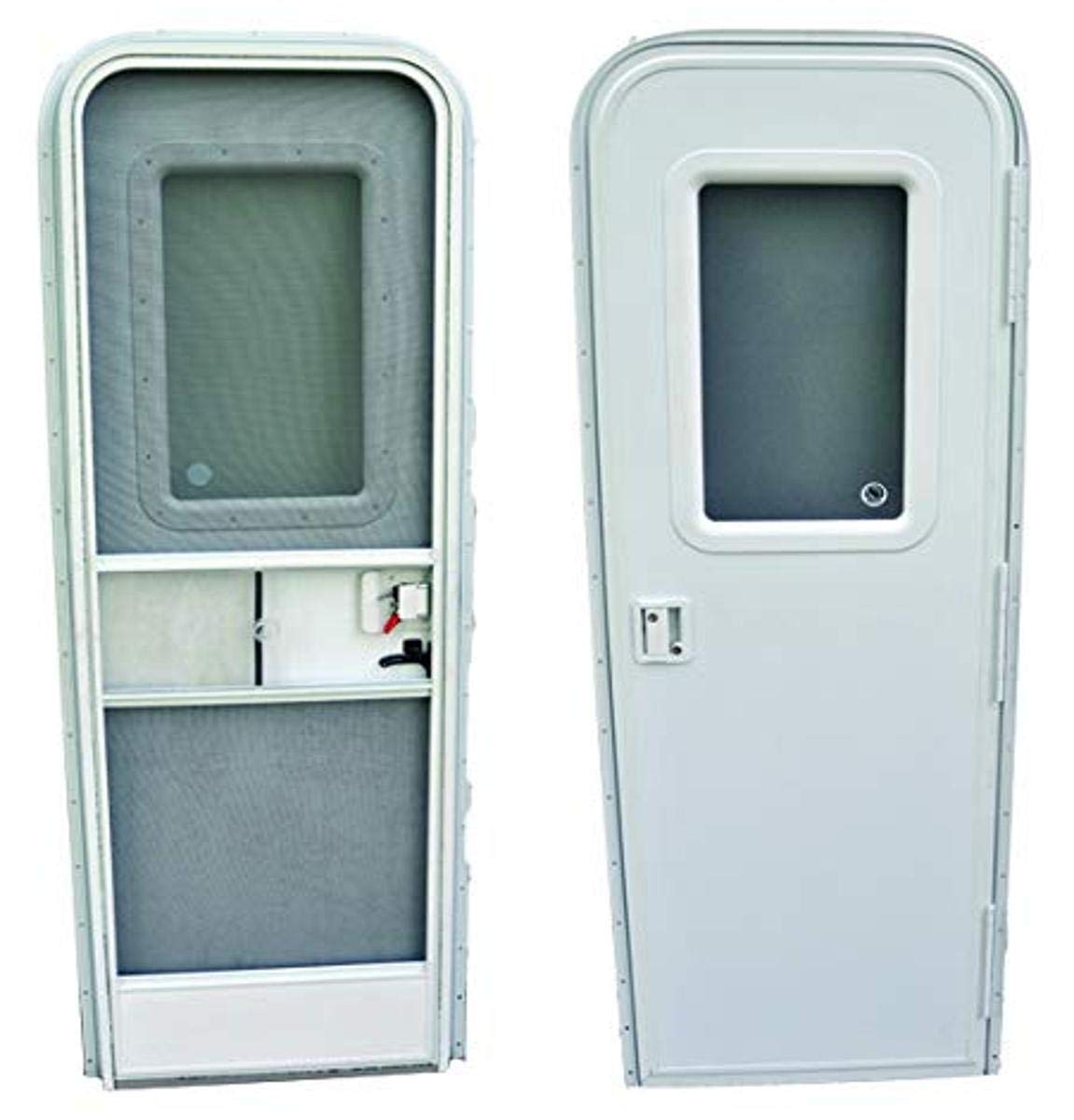 AP PRODUCTS 015-201495 AP Products 015-201495 RV Entrance Door Window Glass, White