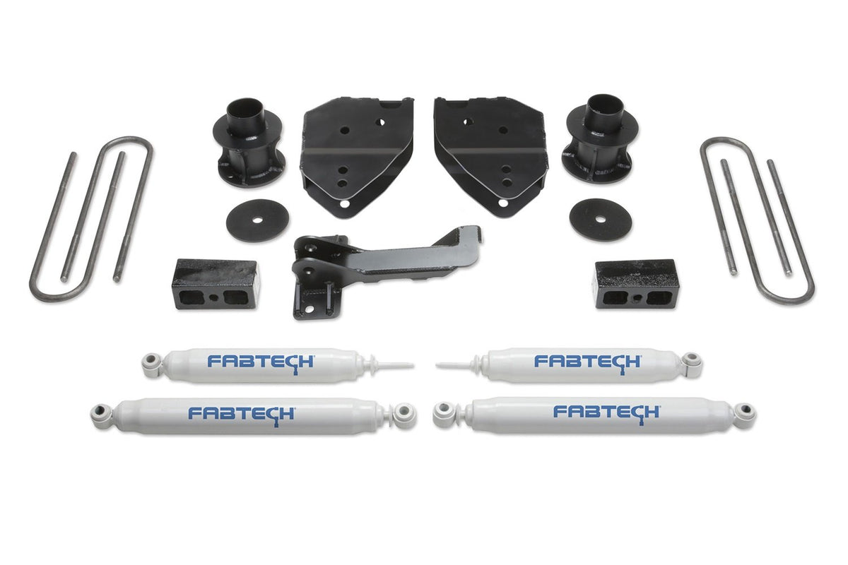 FABTECH K2213 Fabtech K2213 Budget Lift System w/Shock 4 in. Lift Incl. Performance Shocks Budget Lift System w/Shock