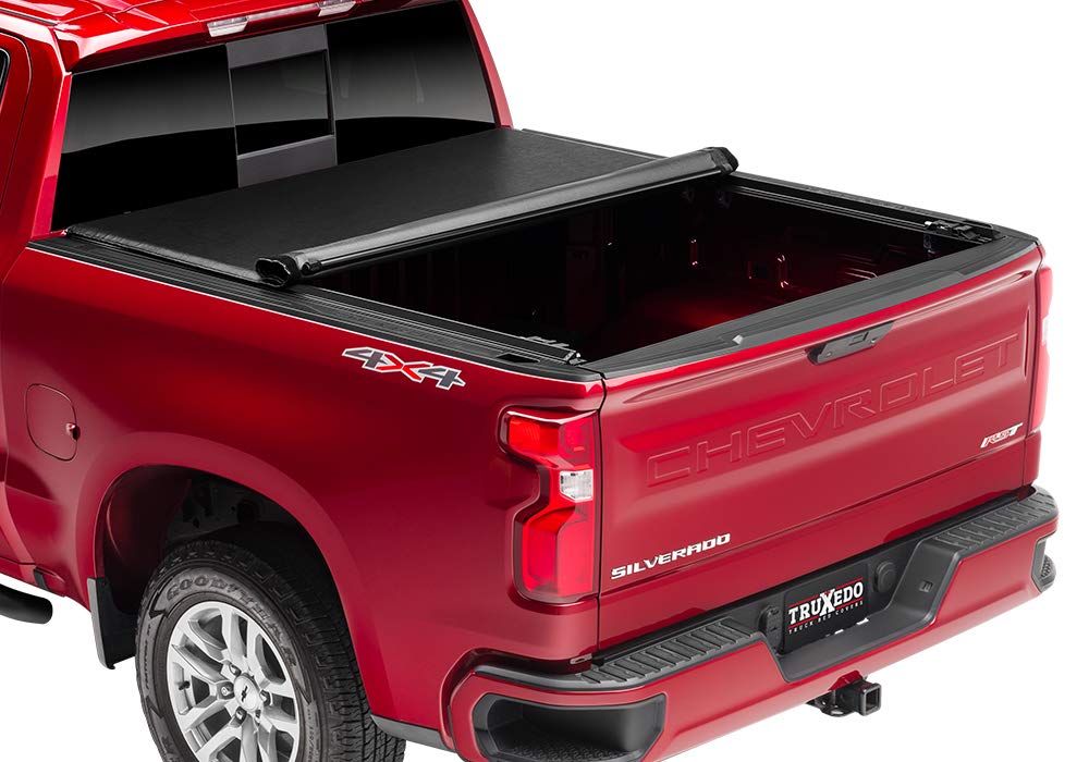 TRUXEDO 773001 RealTruck TruXedo Deuce Hybrid Truck Bed Tonneau Cover | 773001 | Fits 2019-2024 Chevy/GMC Silverado/Sierra, Works w/MultiPro/Flex Tailgate (Will not fit Carbon Pro Bed) 5' 10" Bed (69.9")
