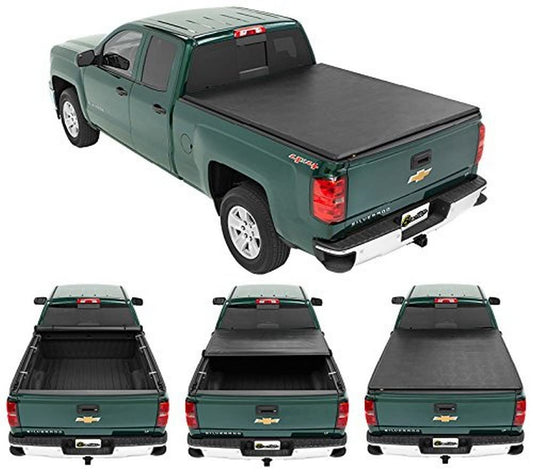 BESTOP 19216-01 Bestop 19216-01 EZ-Roll Tonneau Cover for 2014-2018 Chevy Silverado/GMC Sierra 1500, 5.8' bed