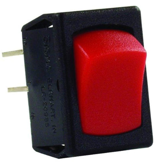 JR PRODUCTS 12795 JR Products 12795 Red/Black SPST Mini On/Off Switch