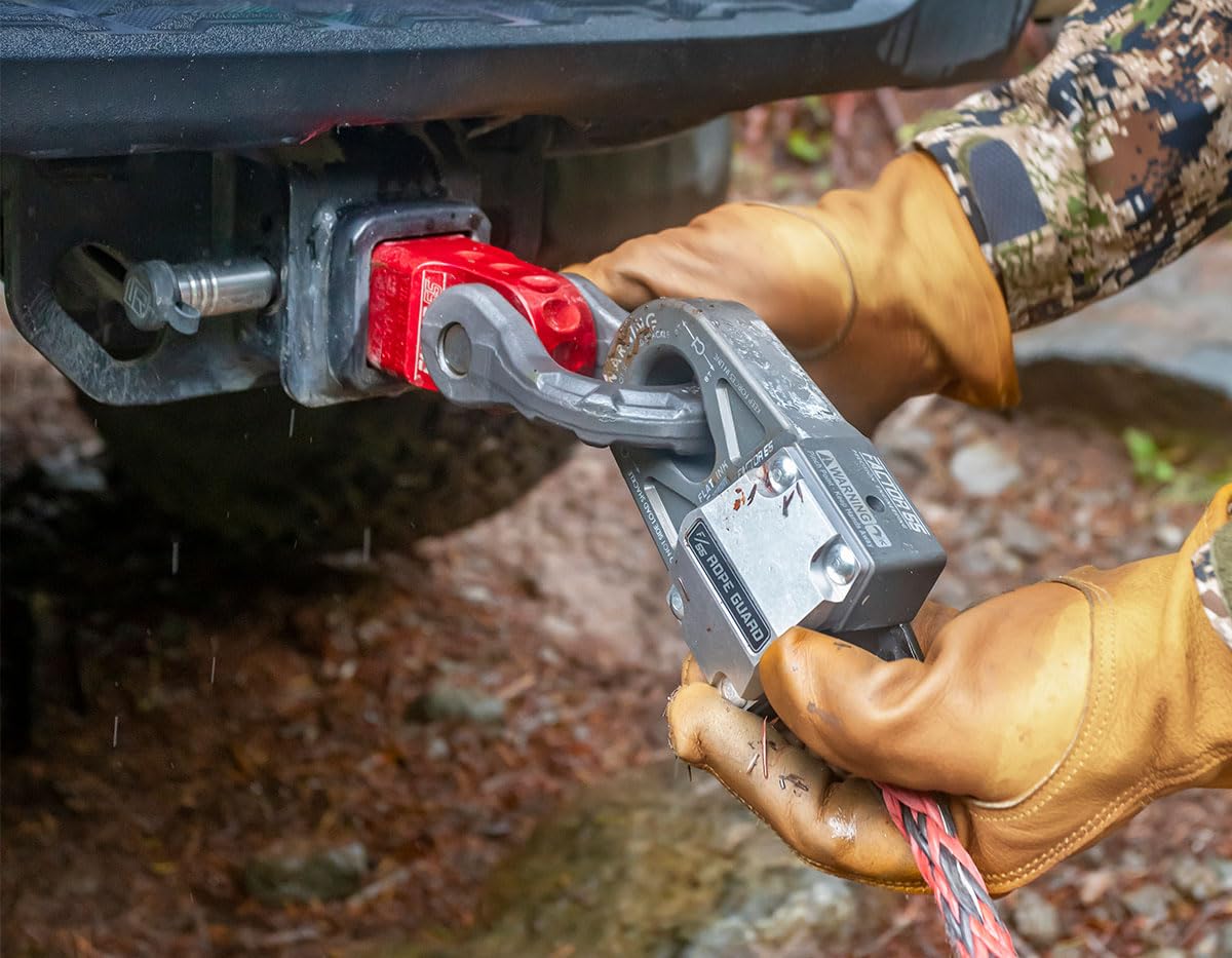 FACTOR 55 00020-03 Factor 55 00020-03 Hitchlink 2.0 Rated at 9500 lb Ultimate Failure at 51,000 lb Convert Your Vehicles Hitch Receiver into a Recovery Point. Ideal for 4x4 Off Road Adventures – Yellow