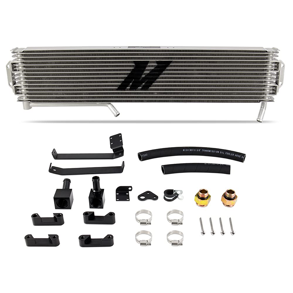 MISHIMOTO MMTC-DMAX-17SL Mishimoto MMTC-DMAX-17SL Transmission Cooler, Compatible With Chevrolet/GMC 6.6L Duramax (L5P) 2017-2019