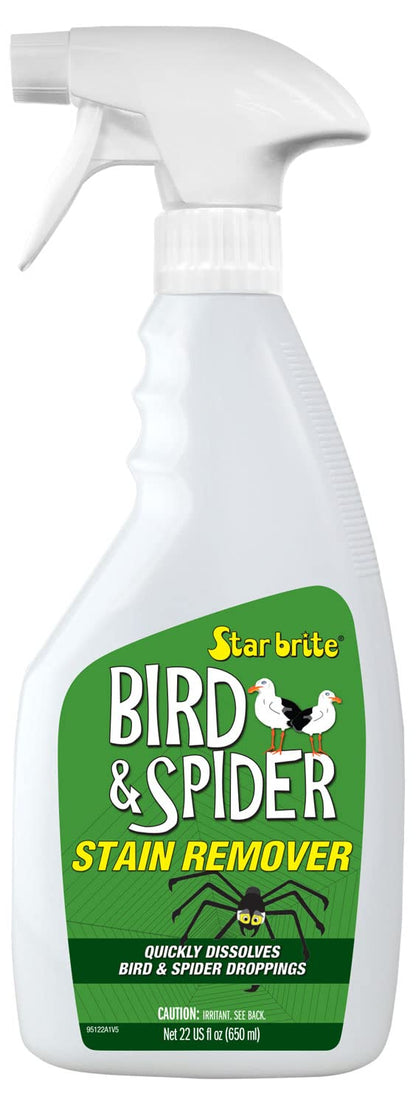 STAR BRITE 095122P Star Brite 095122P SPIDER & BIRD STAIN REMOVER 22 OZ.