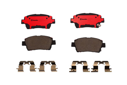 BREMBO P83051N Brembo P83051N Premium Ceramic Front Disc Brake Pad Set BYD/TOYOTA/TOYOTA (FAW) OE# 044650W050