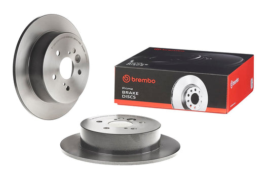 BREMBO 08A33311C02 Brembo 08.A333.11 UV Coated solid Rear Brake Rotor CHERY/TOYOTA OE# 4243142041