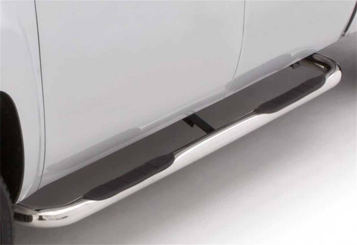 LUND 22683782 Lund 3" Round Bent Polished Stainless Steel Nerf Bars for 2019 Ram 1500 w/Crew Cab