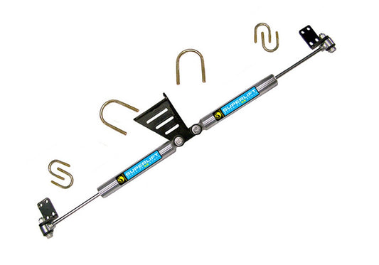 Superlift Suspension 92105 RealTruck SUPERLIFT SUSPENSION High Clearance Dual Steering Stabilizer Kit for Jeep Wrangler JK – Bilstein 5100 Series Cylinders – 92105 – Fits 2007-2018 Jeep Wrangler JK / JKU with 1.5" Lift or More