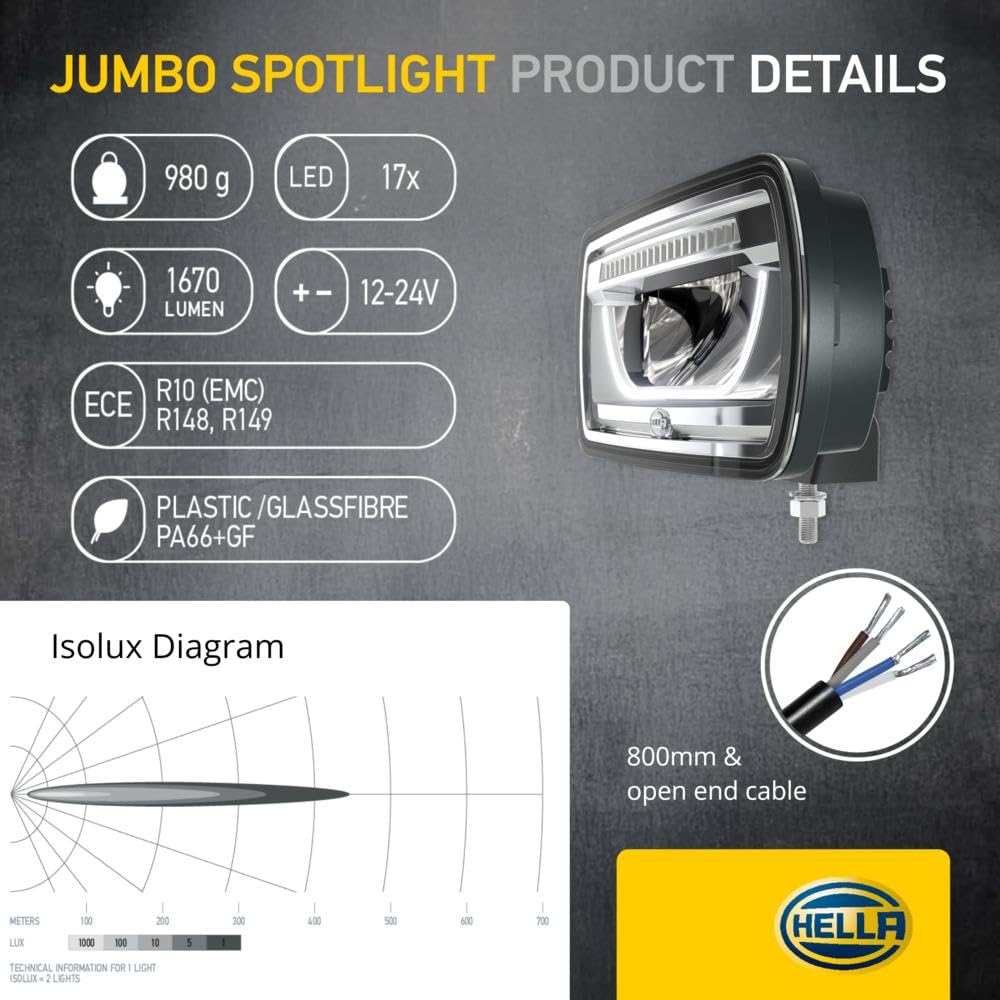 Hella 016773001 1FE 016 773-001 LED-Spotlight