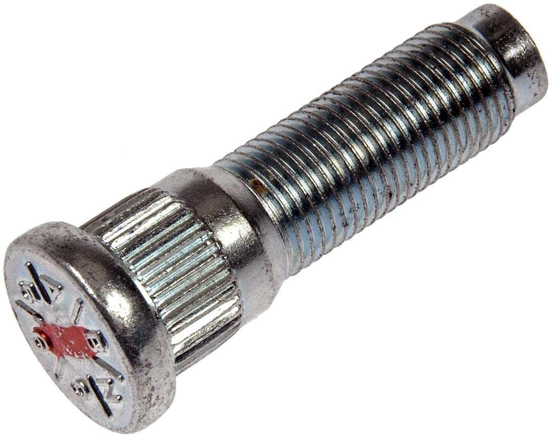 DORMAN 610-569.1 Dorman - Autograde 610-569.1 1/2-20 Serrated Wheel Stud - 0.627 In. Knurl 1.9 In. Length