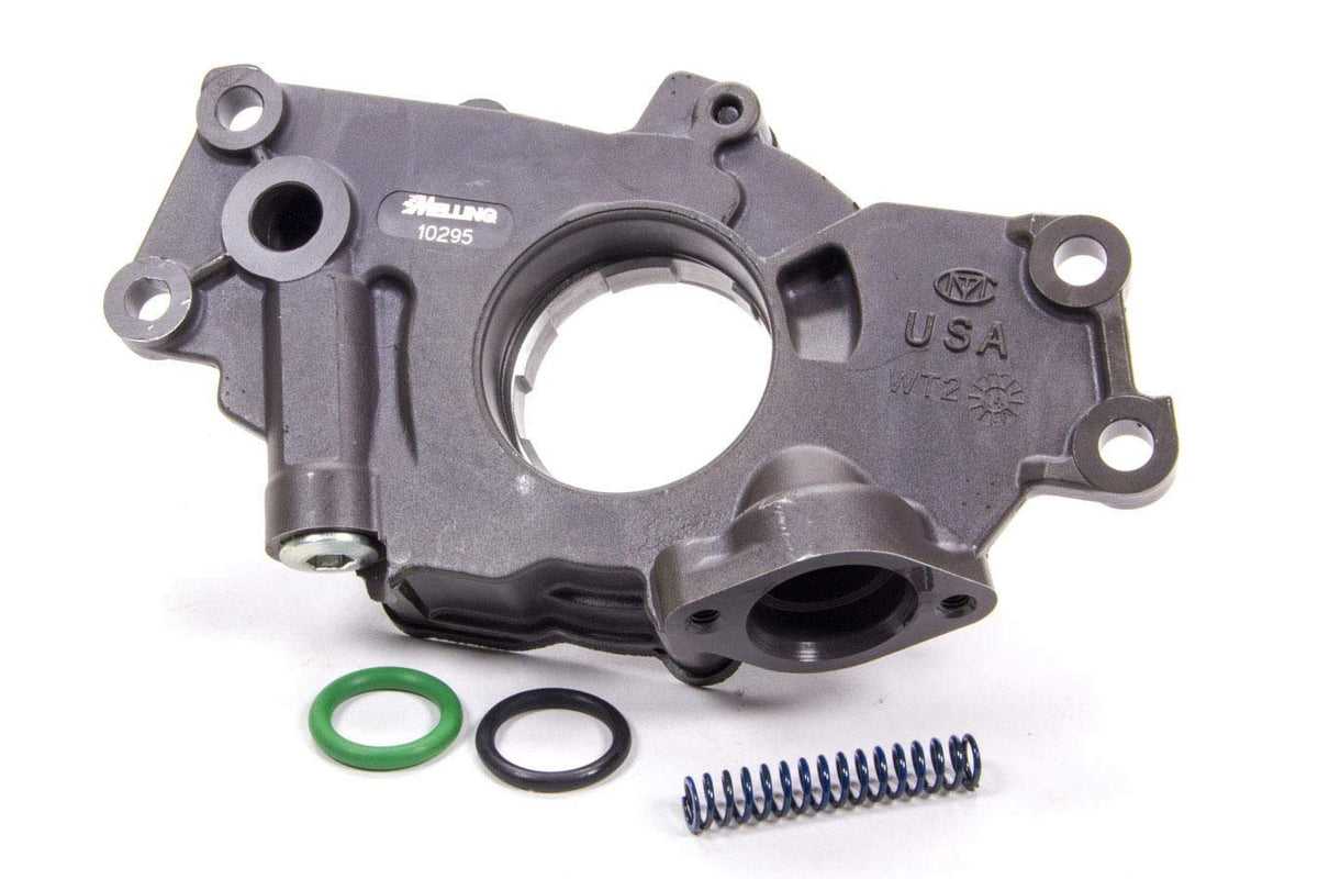 MELLING 10295 Melling Oil Pump, Wet Sump, Internal, Standard Volume, High Pressure, 7/8 in Inlet, GM LS-Series, Each