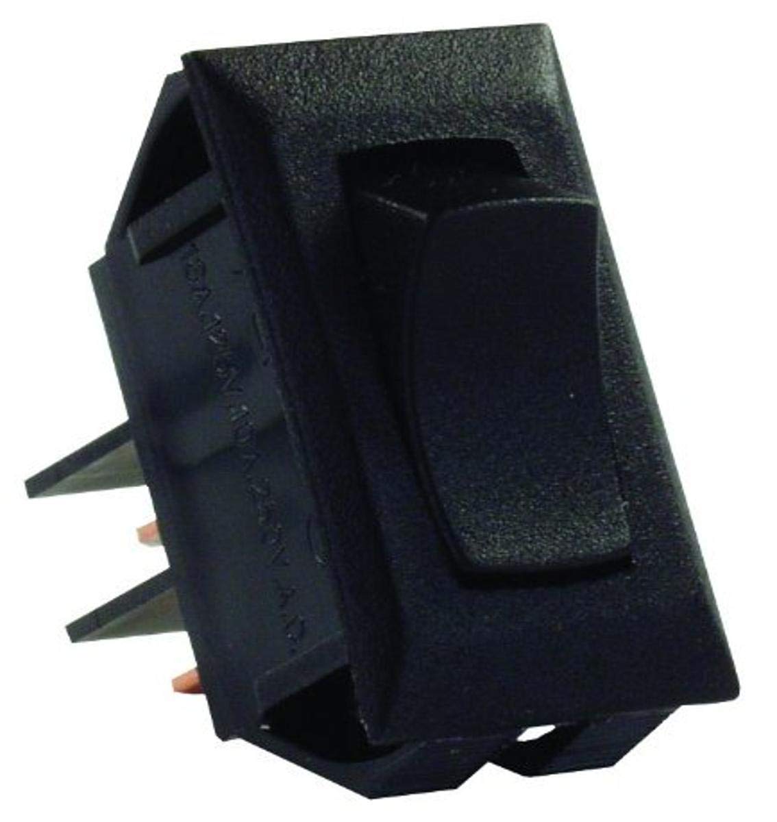 JR PRODUCTS 12705 JR Products 12705 Black SPST Mom-On/Off Switch