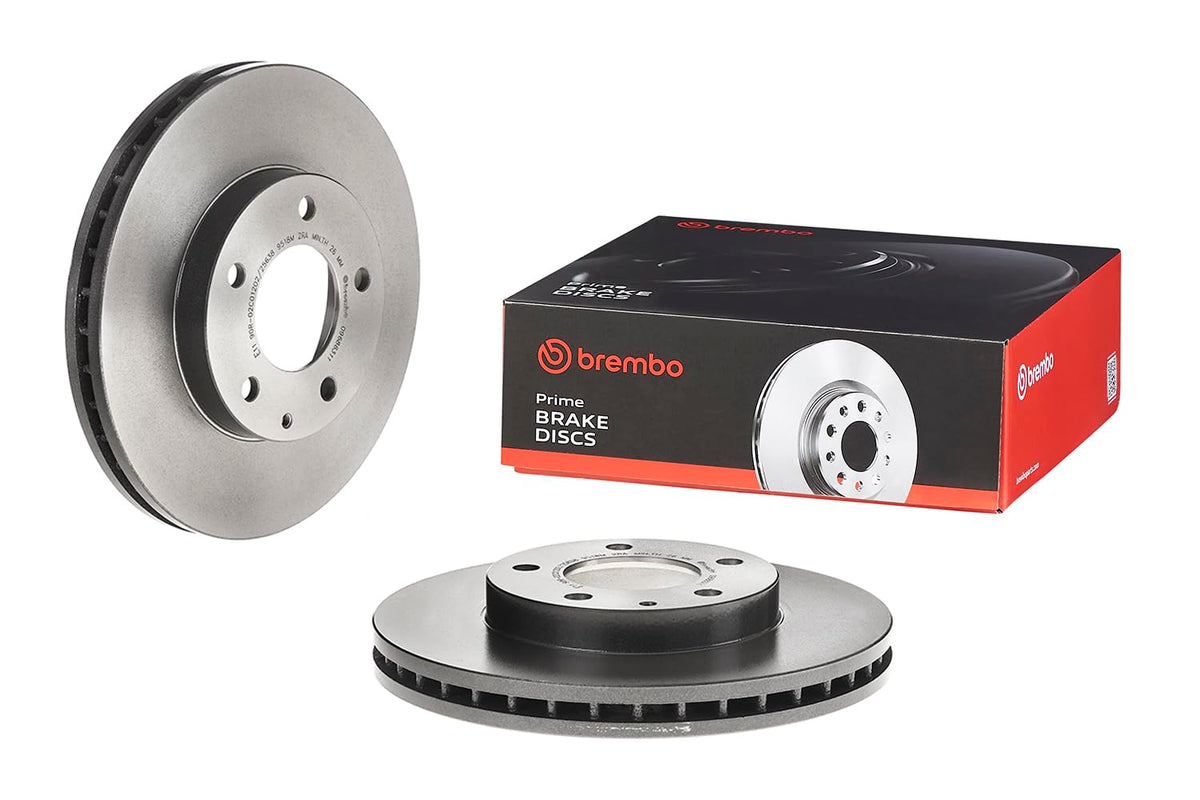 BREMBO 09686311C02 Brembo 09.6863.11 UV Coated vented Front Brake Rotor MAZDA OE# T0023325XA