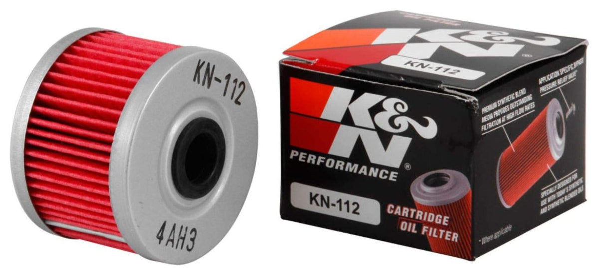 K&N FILTER KN-112 K&N Motorcycle Oil Filter: High Performance, Premium, KN-112