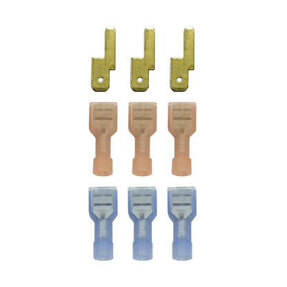 WIRTHCO 30100 Battery Doctor 30100 Fuse Tap Kit for Vacant Energized ATM Mini Fuse Block Slots, 3 Taps and 6 Slip-On Terminals (30100)