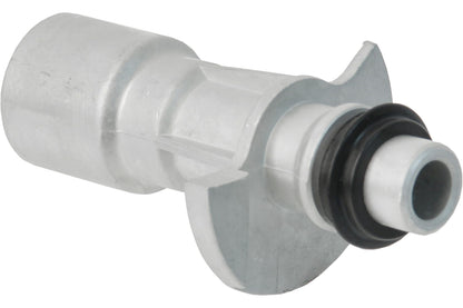 URO PARTS LR028136-PRM URO Parts LR028136PRM Engine Oil Cooler Pipe w/O-Ring, Aluminum vs OEM Plastic; From Water Pump to Oil Cooler