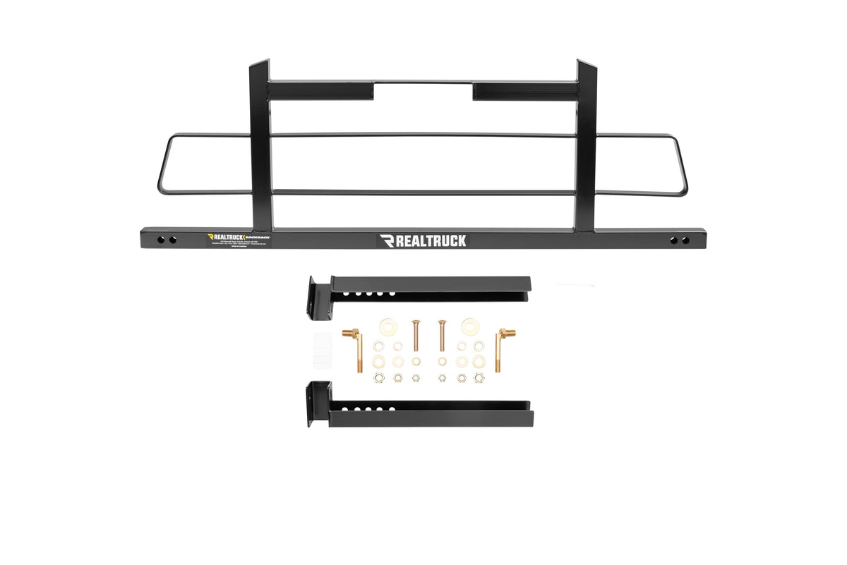 BACKRACK 30117TB RealTruck BACKRACK Hardware Kit for use w/ 21" Toolbox, Black, No Drill | 30117TB | Fits 2002-2025 RAM 1500/2500/3500 All Beds with RAMBOX Cargo MGMT