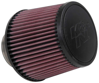 K&N FILTER RU-3570 K&N High-Flow Original Lifetime Universal Clamp-On Air Filter: High Performance, Premium, Washable: Flange Diameter: 3 In, Filter Height: 5 In, Flange Length: 1.75 In, Shape: Round Tapered, RU-3570