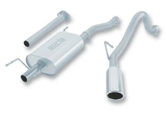 BORLA 140160 BORLA 140160 Cat-Back Perf. Exh. Sys. for 2005-2012 Toyota Tacoma 4.0L V6 AT/MT 2 & 4WD 2 & 4 Dr Ext. (Access) Cab Long Bed (6' 2") 127.4" Wheelbase/Crew (Double) Cab Short Bed (5') 127.4" Wheelbase